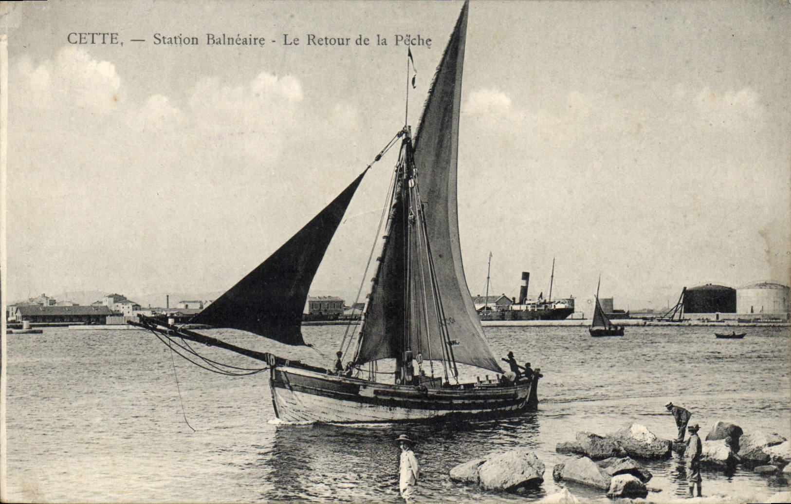 CPA Cette SETE Station Balneaire Le Retour De La Pêche