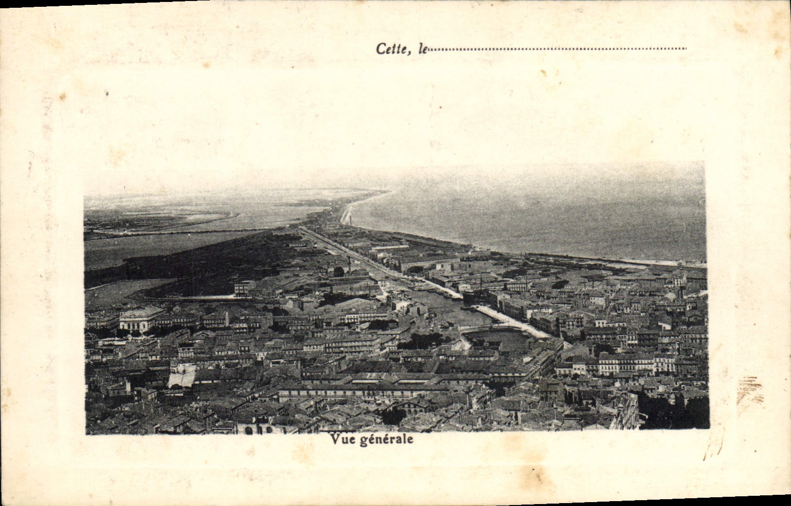 CPA Cette Vue Generale