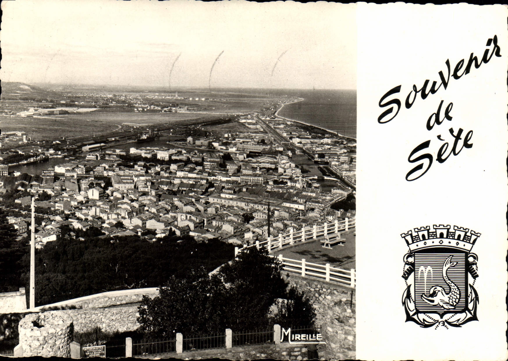 CPSM Sete Vue Generale Prise Du Mont St Clair