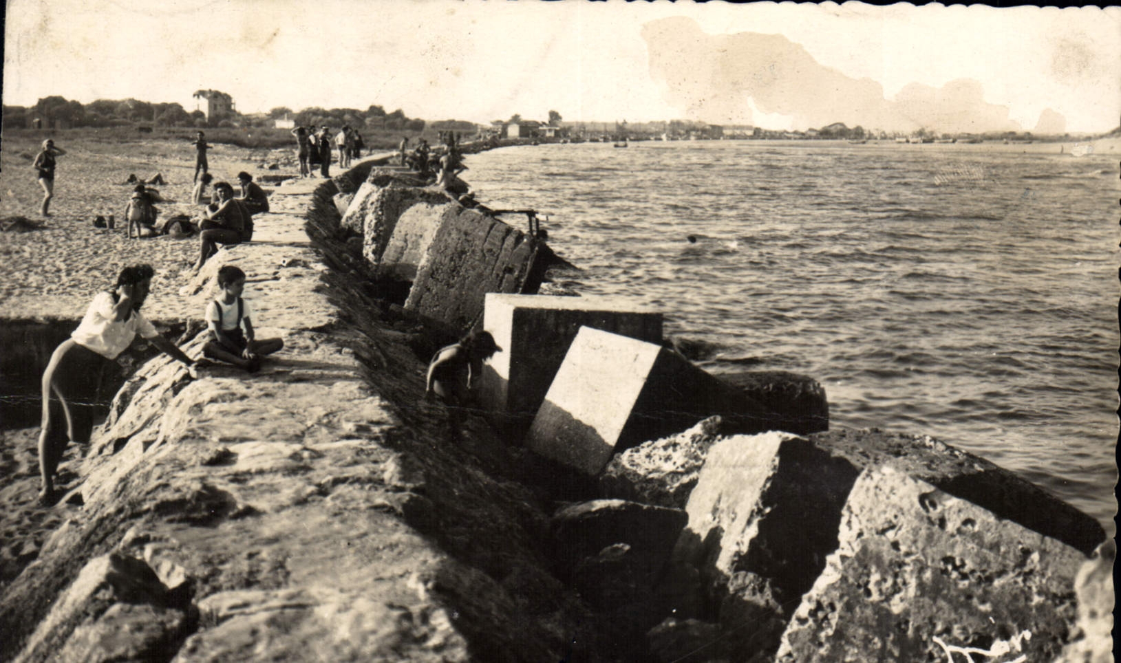 CPA Valras Plage Bord De Mer