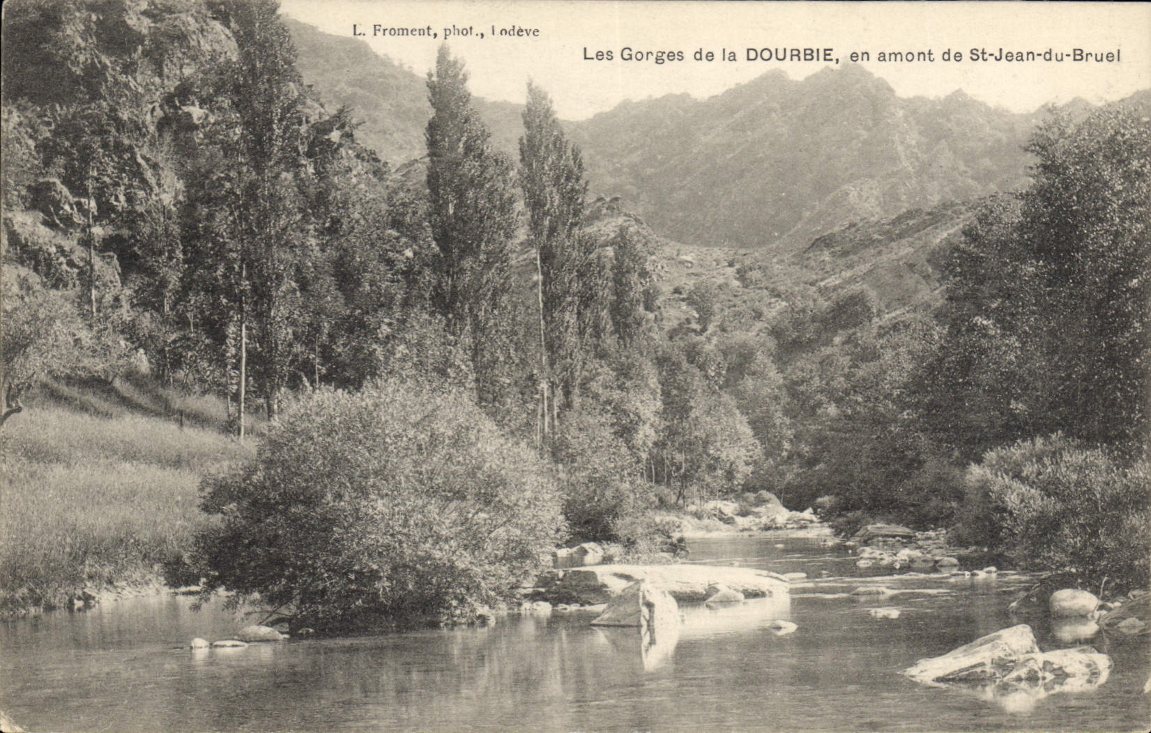 CPA Dourbie En Amont De St Jean Du Bruel
