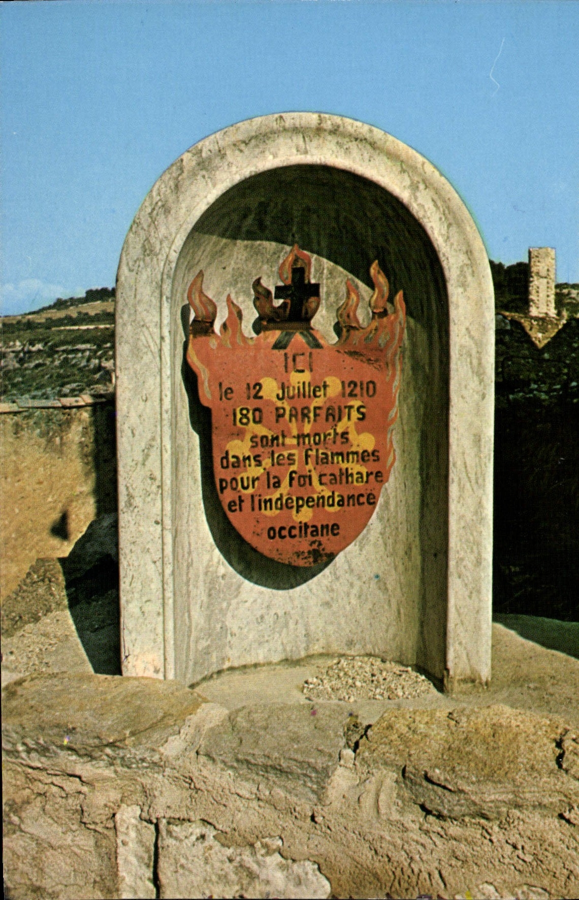 CPSM Minerve La Stele Des 180 Parfaits de 1210