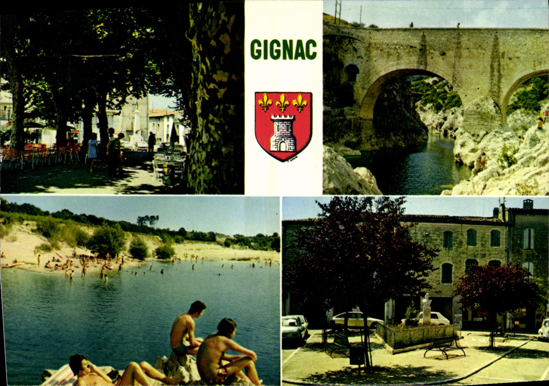 CPSM Gignac Et Les Gorges De I'Herault