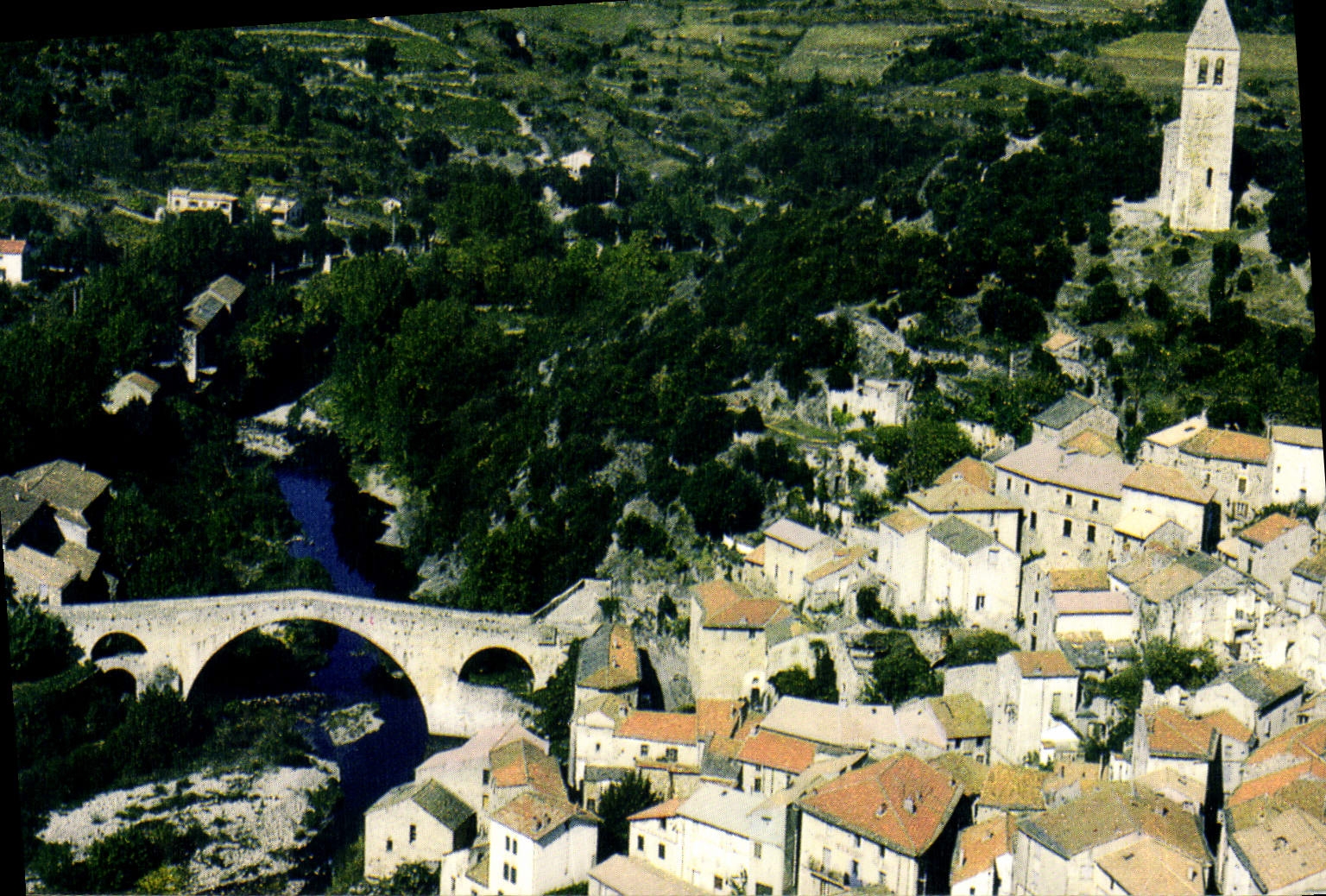 CPSM Parc Naturel Regional Du haut Languedoc Olargues