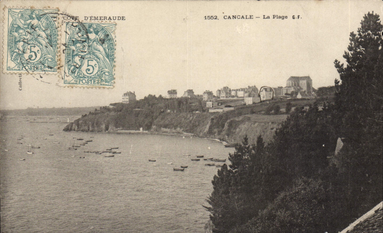 CPA Cancale La Plage