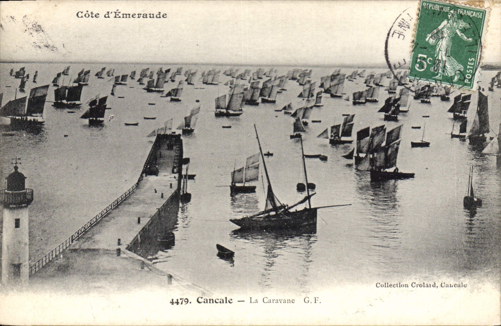CPA Cancale La Caravane
