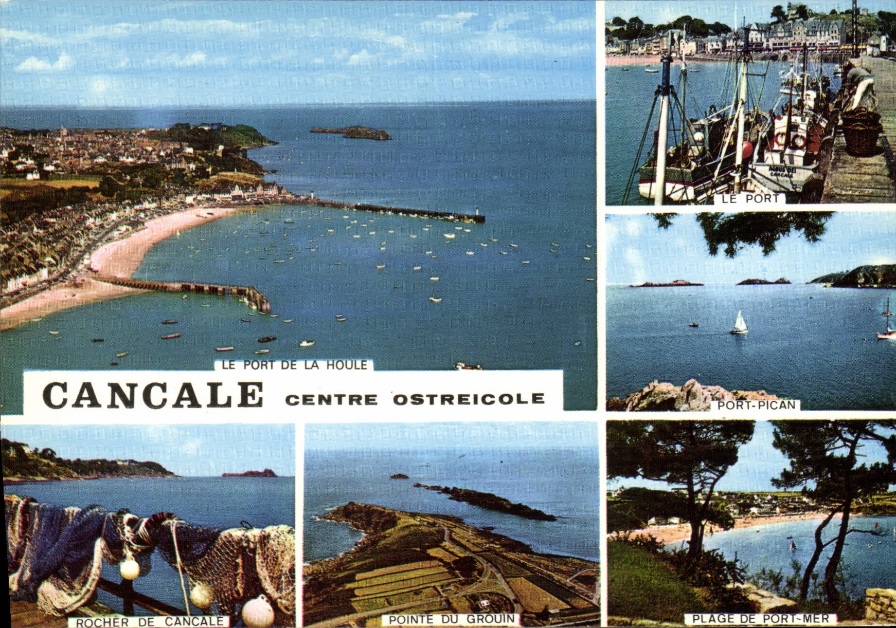 CPSM Cancale Le Port plage