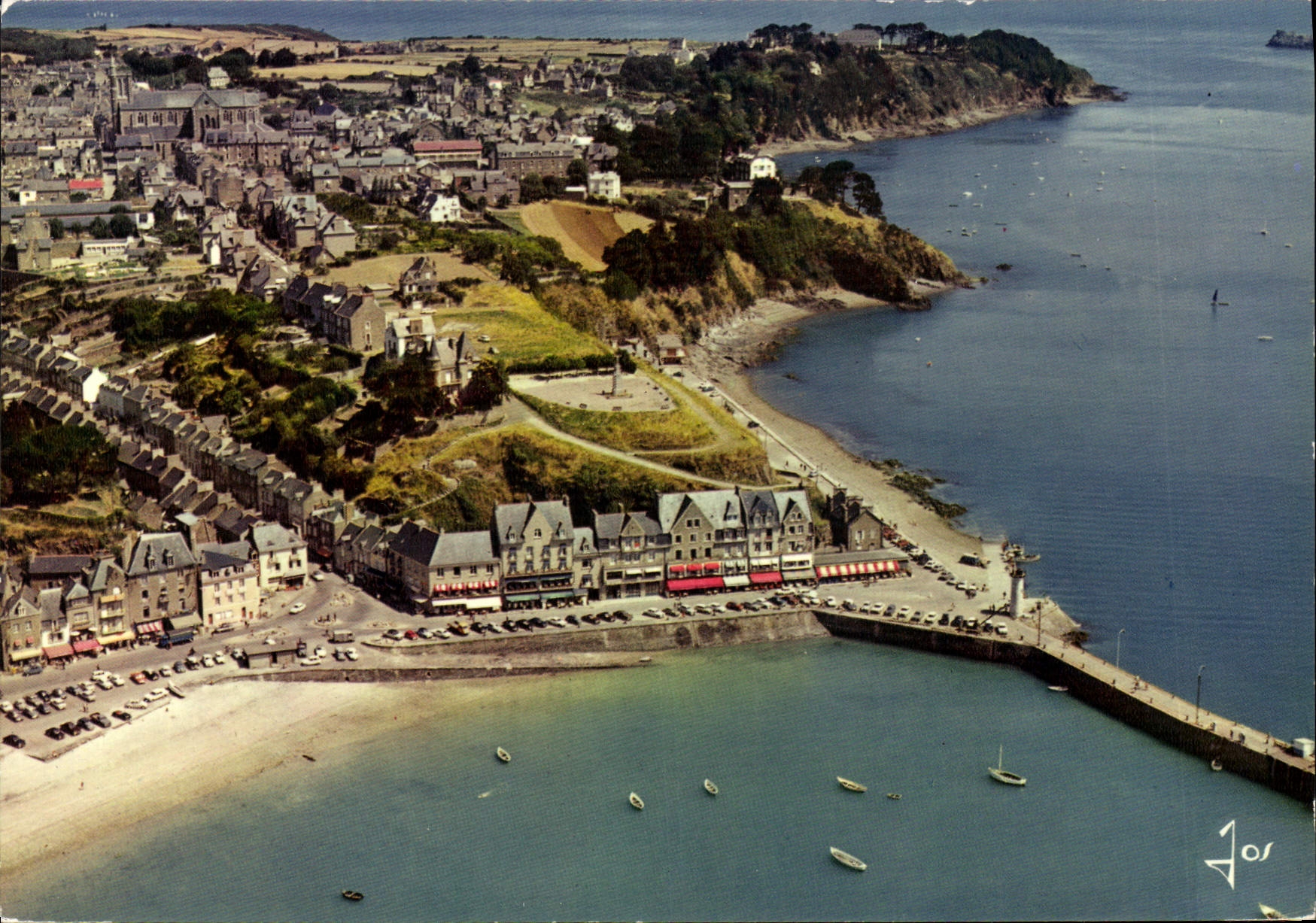 CPSM Cancale Vue Generale Prise D'Avion