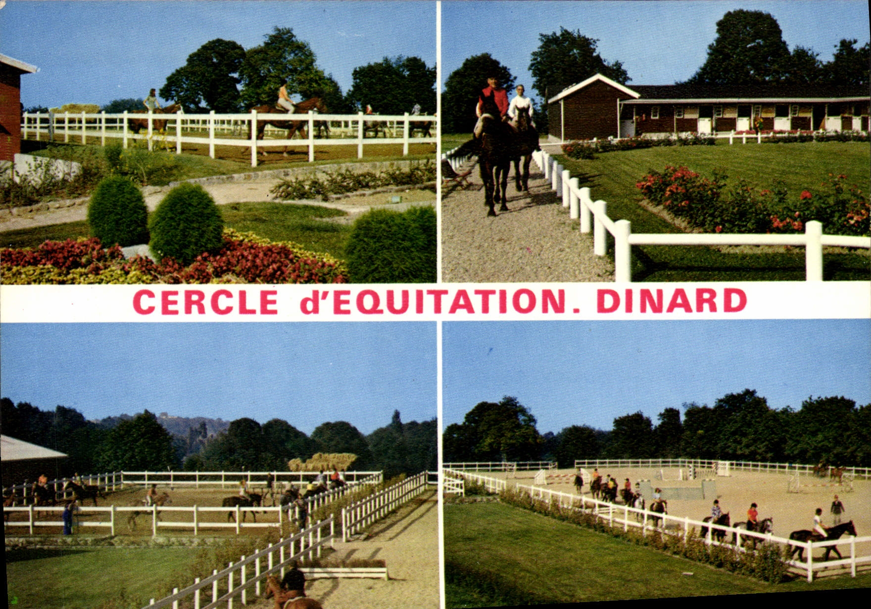 CPSM Dinard Cercle D'Equitation