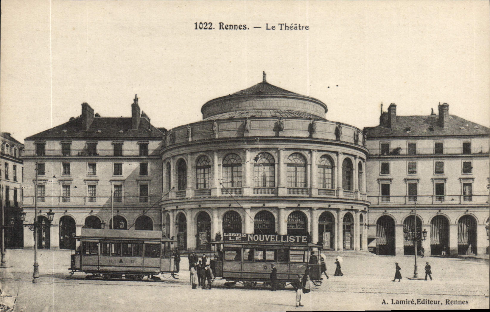 CPA Rennes Le Theatre