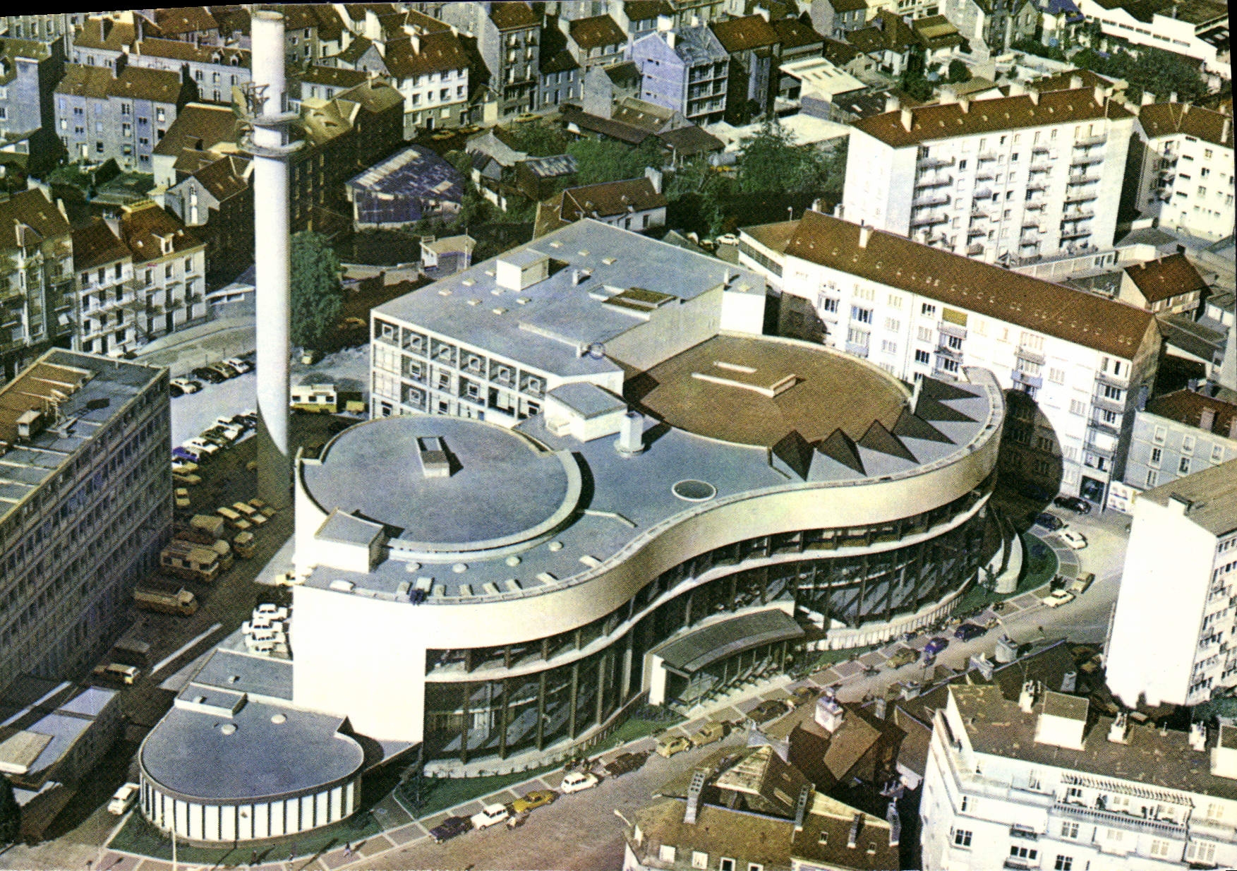 CPSM Rennes Maison De La Culture Façade