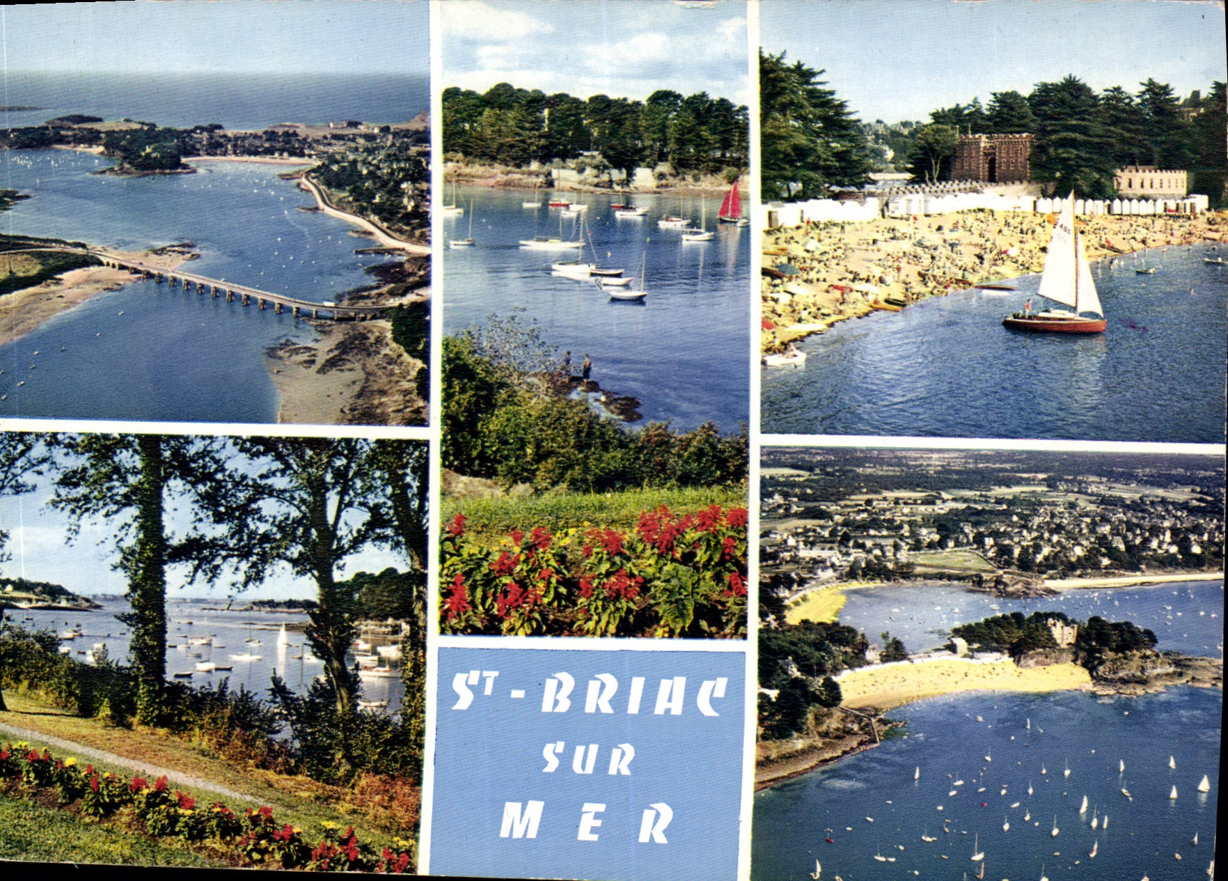CPSM Saint Briac Vue Aerienne