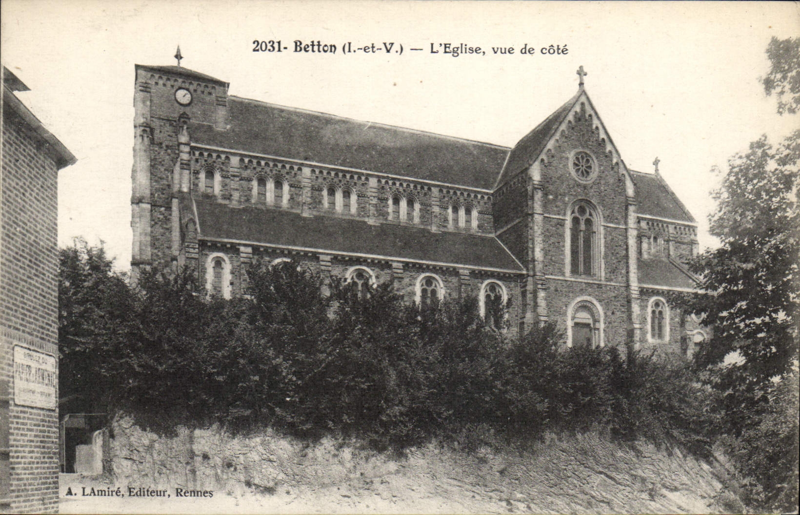CPA Betton L'Eglise Vue De Cote