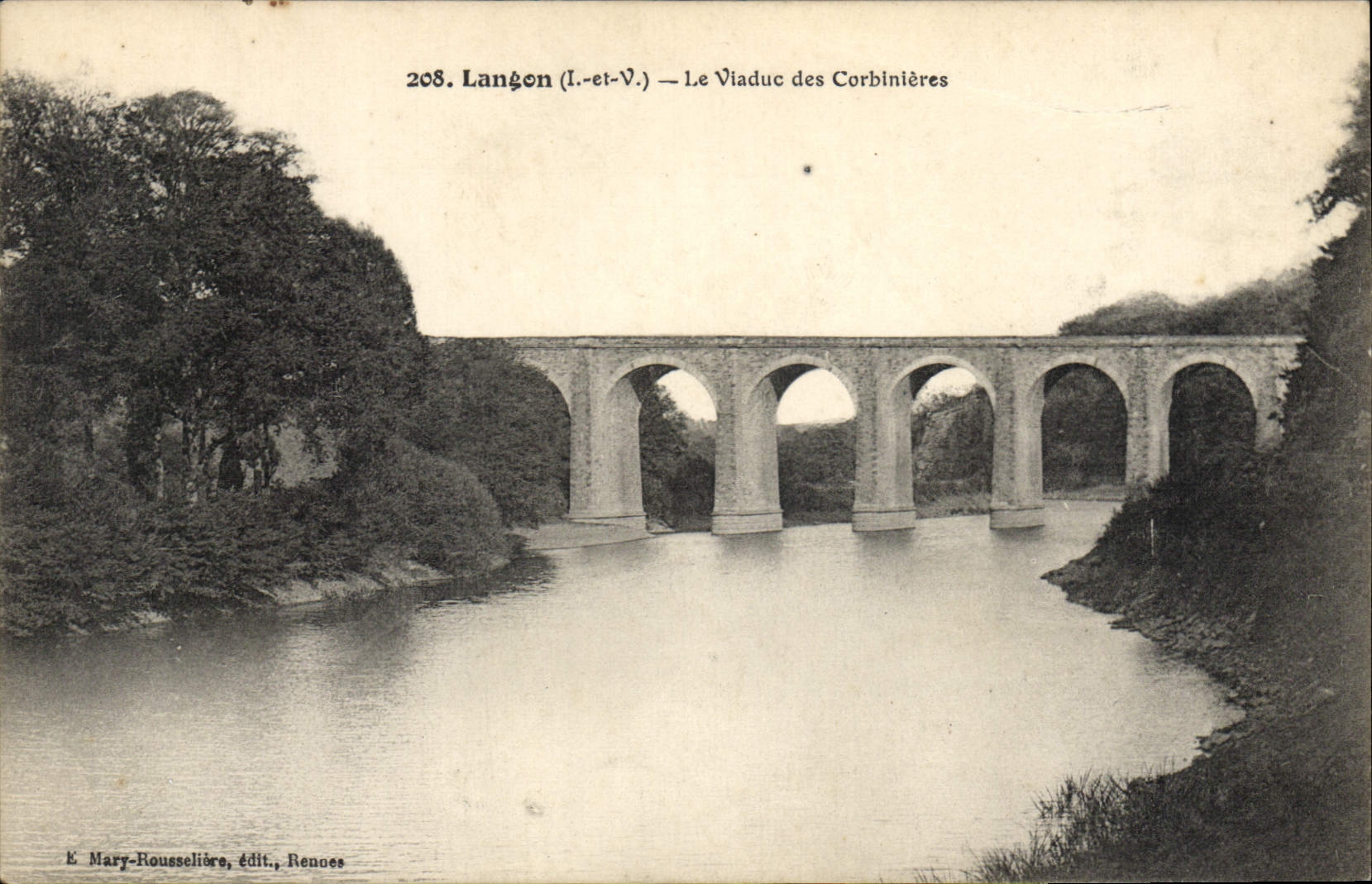 CPA Langon Le Viaduc Des Corbinieres