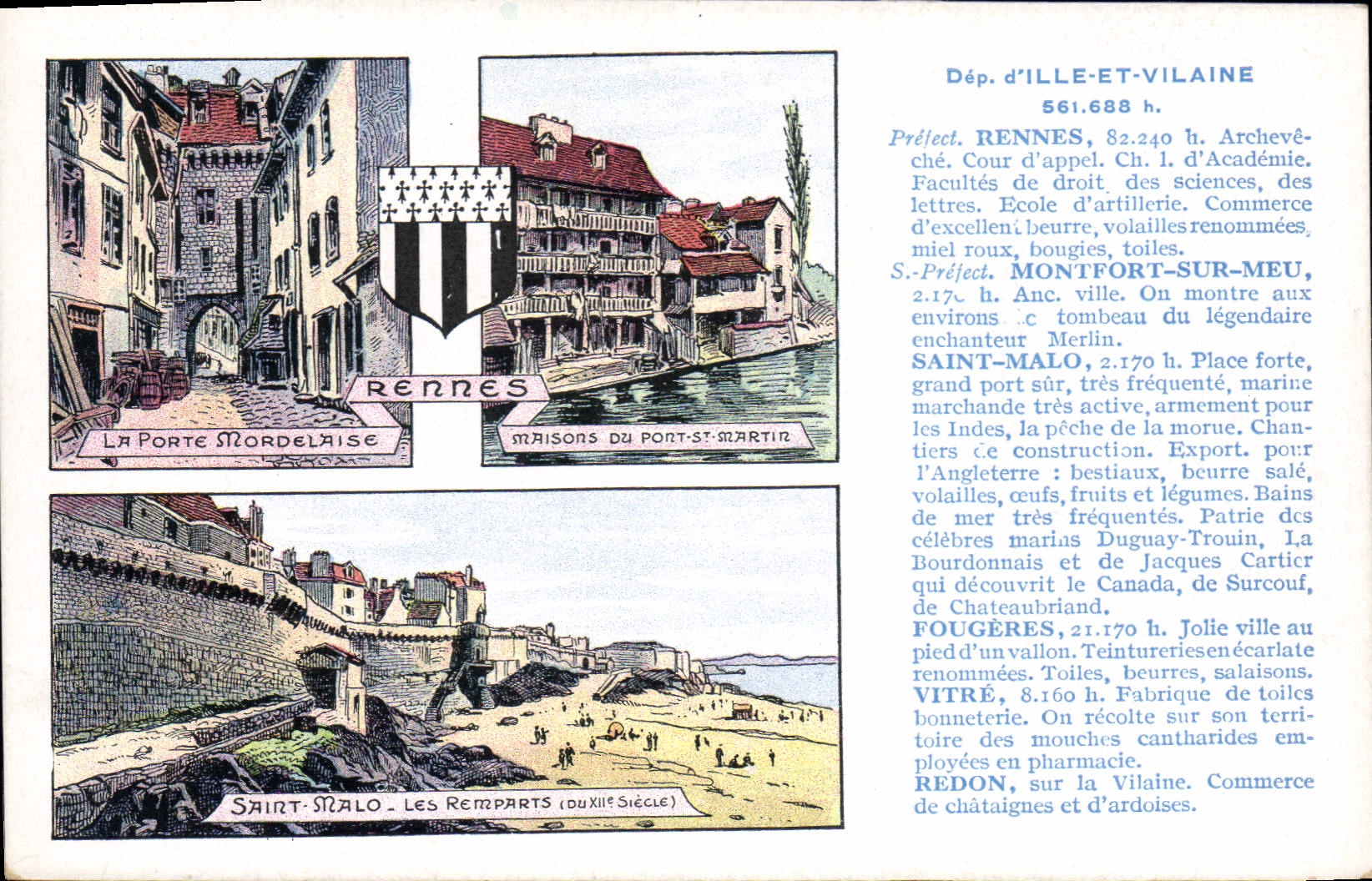 CPA Rennes département d'ILLE-ET-VILAINE