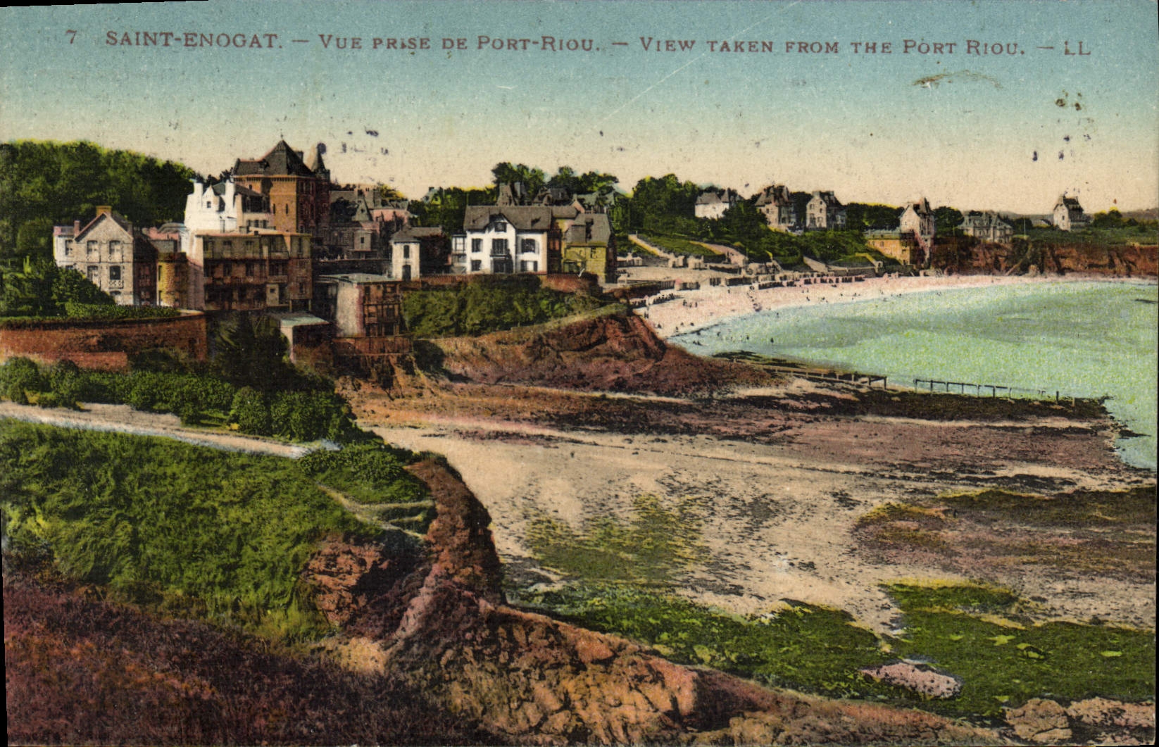 CPA Saint Enogat Vue Prise De Port Riou