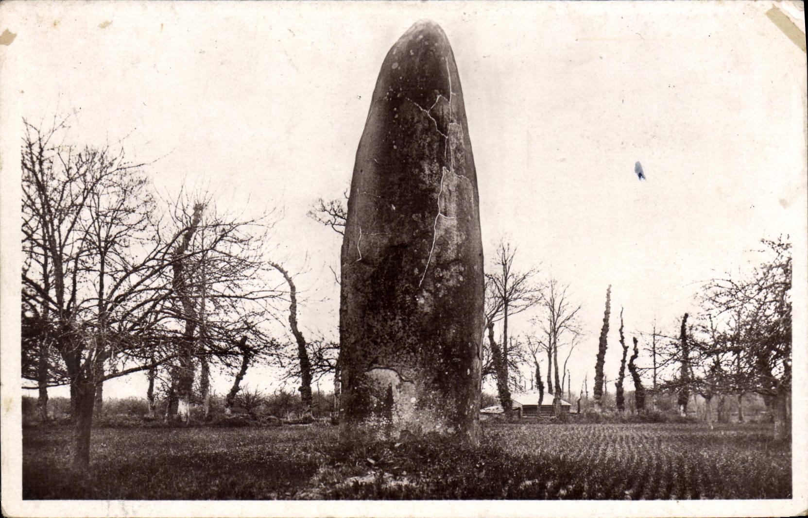 CPA Le Mont Dol La Pierre Du Champ Dolent