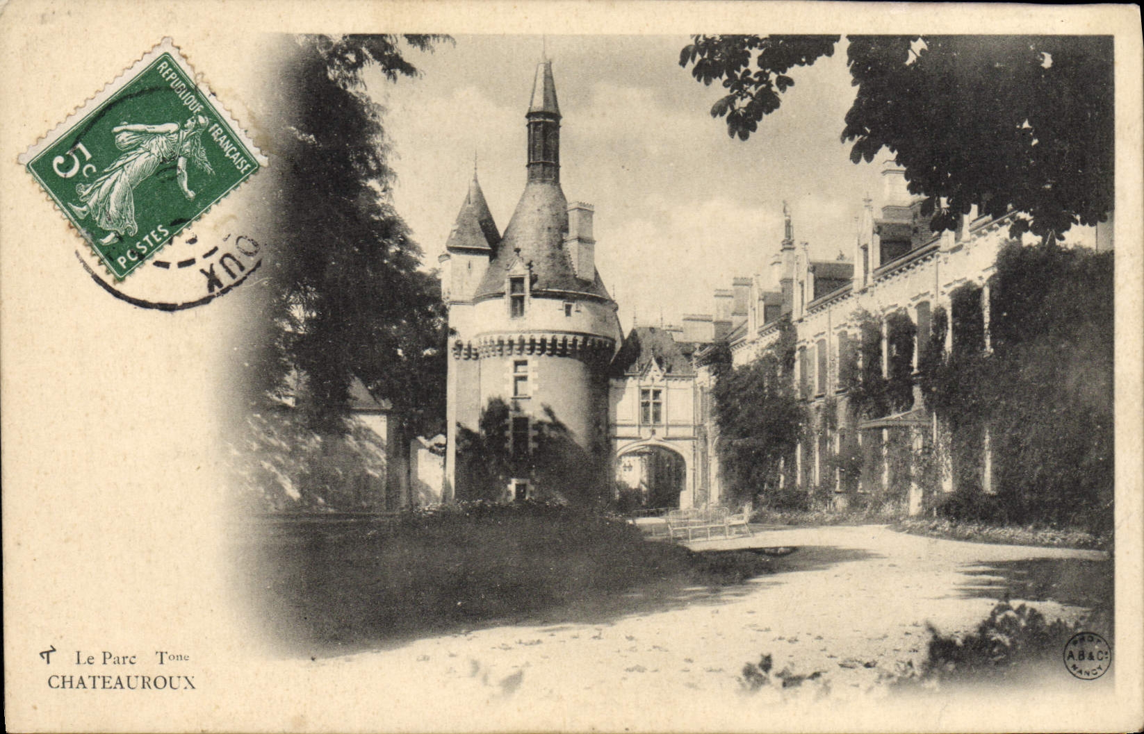 CPA Chateauroux parc