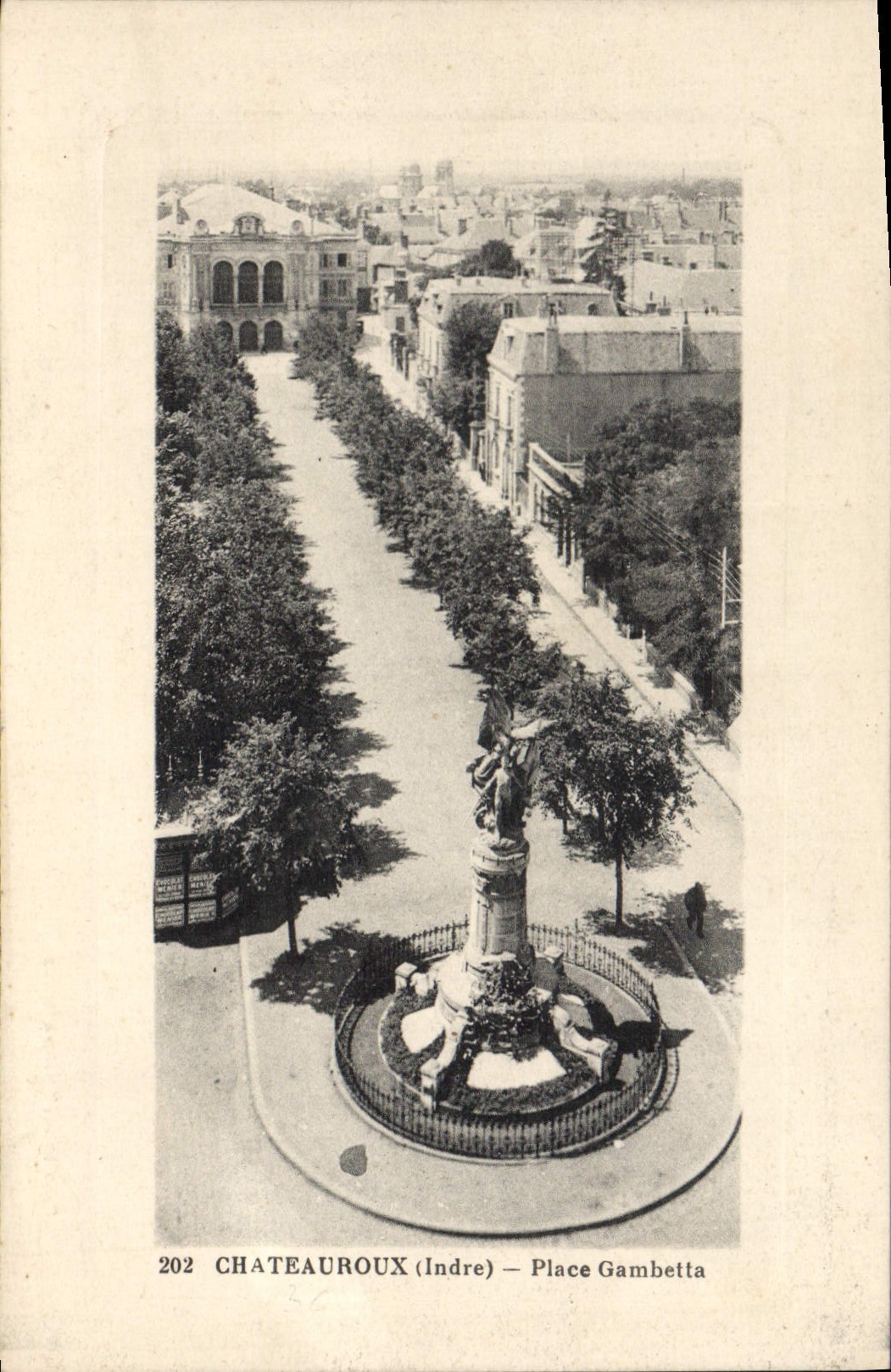 CPA CHATEAUROUX Place Gambetta