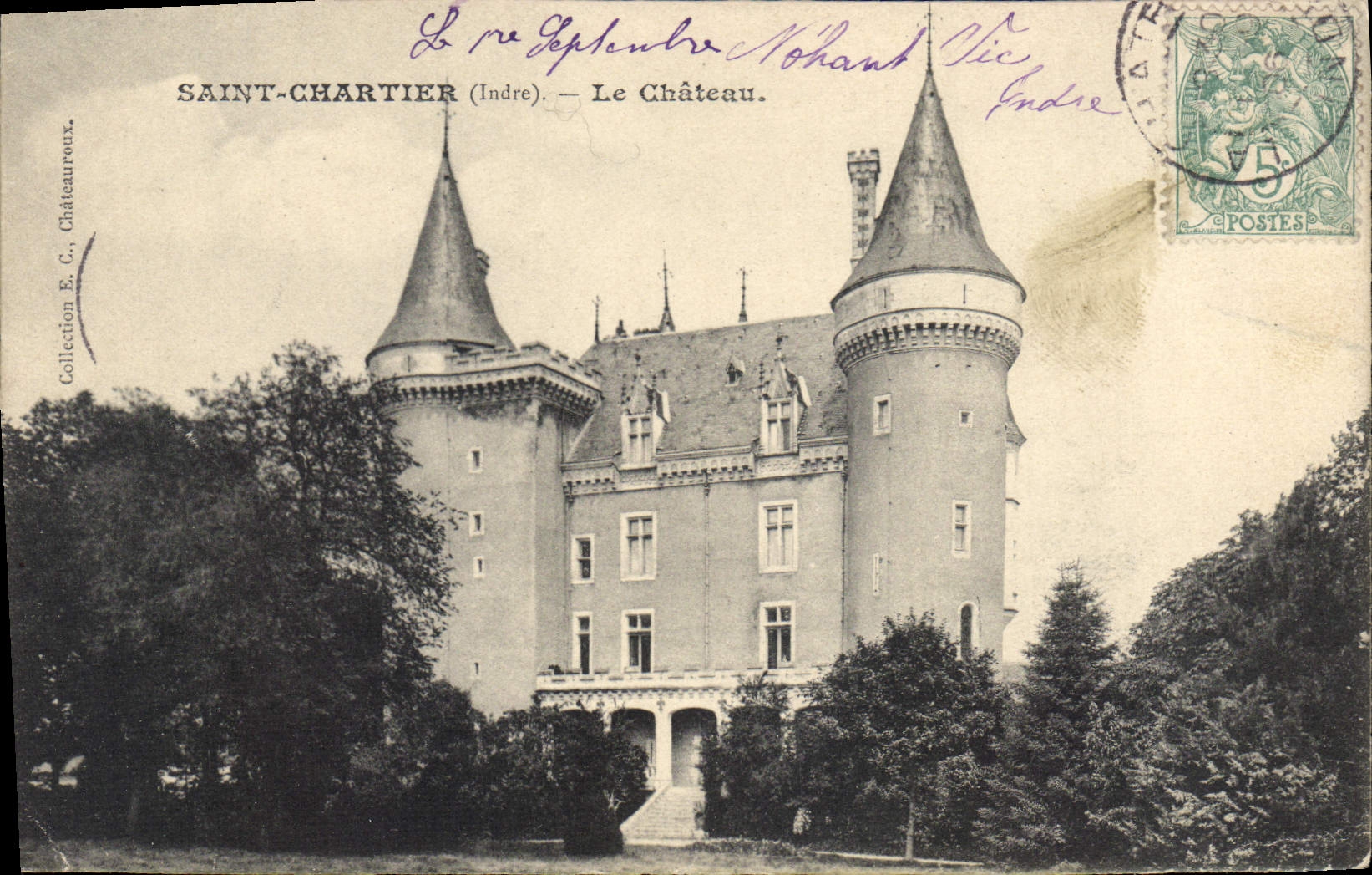 CPA Saint Chartier Le Chateau