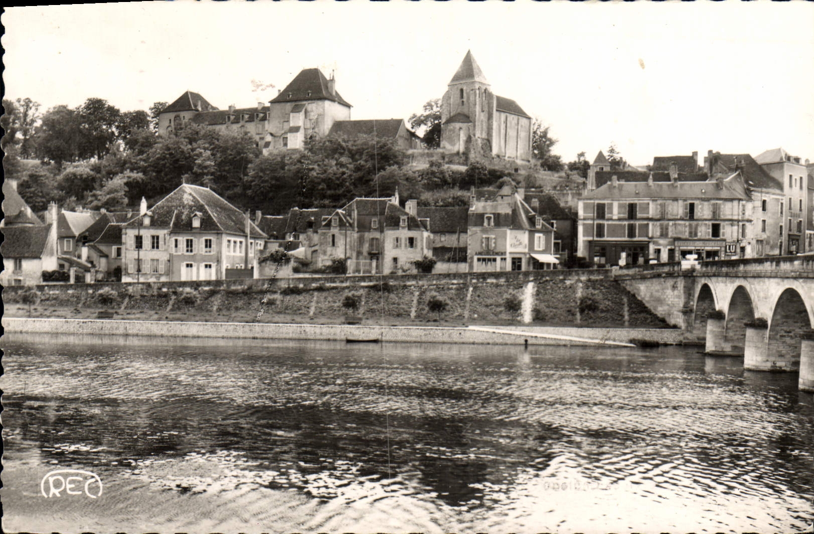 CPA Le Blanc La Ville Haute Le Vieux Chateau
