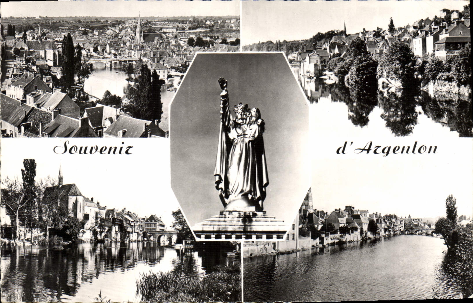 CPA Souvenir D'Argenton