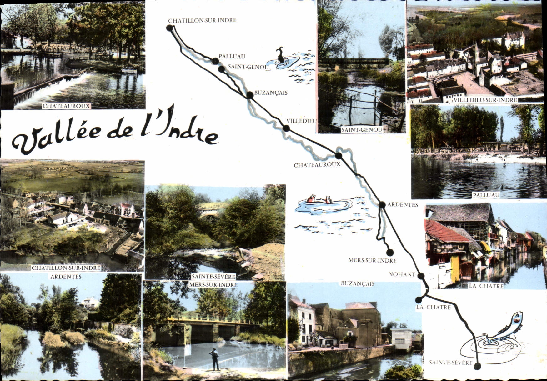 CPSM Vallee De L'Indre