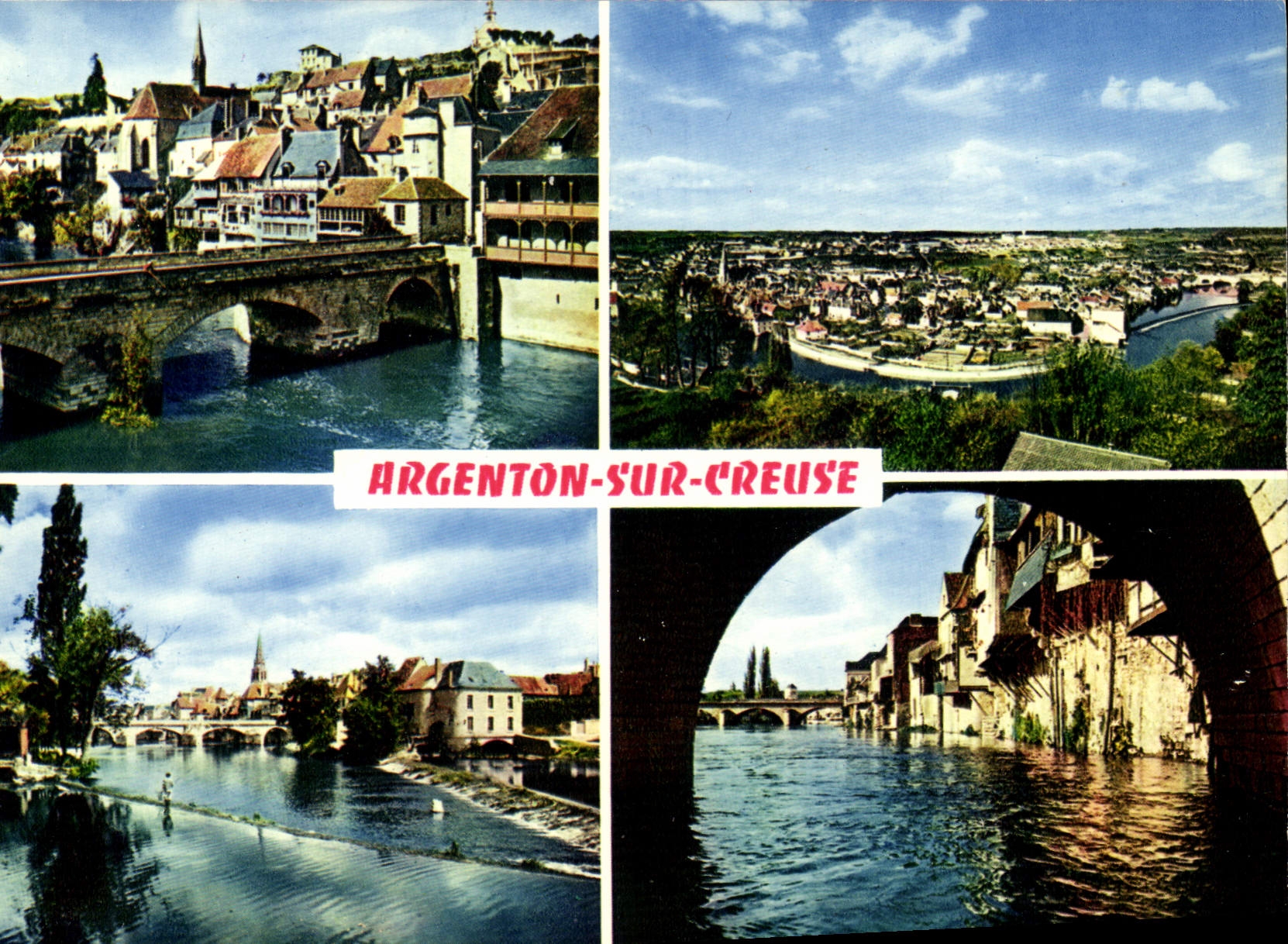 CPSM Argenton Sur Creuse Vue Generale