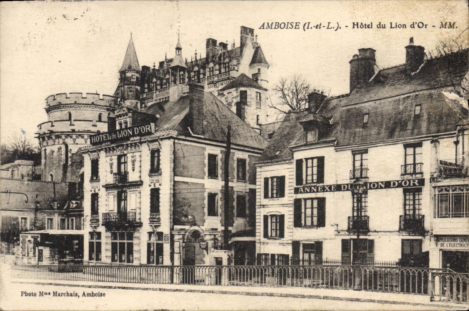 CPA Amboise Hotel Du Lion d'or