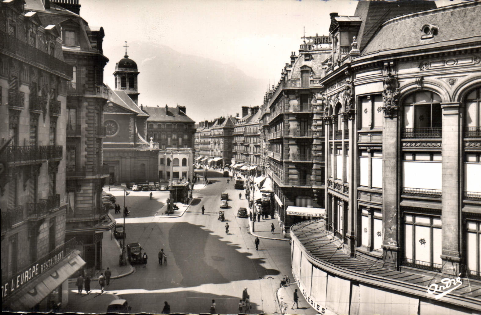 CPA Grenoble Rue Felix Poulat