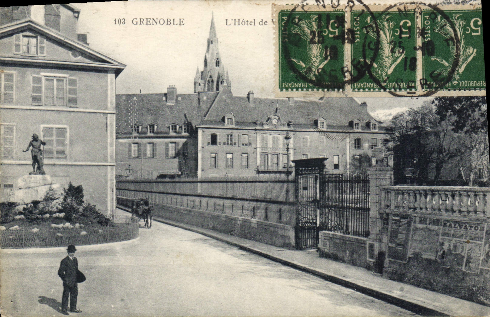 CPA Grenoble L'Hotel De