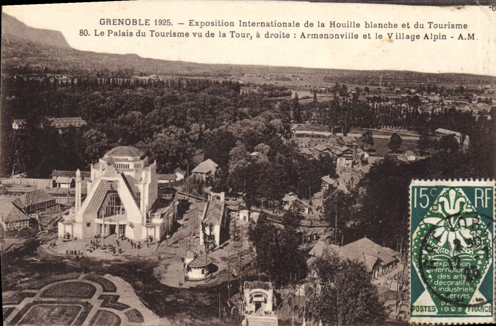 CPA Grenoble Exposition Internationale De La Houille