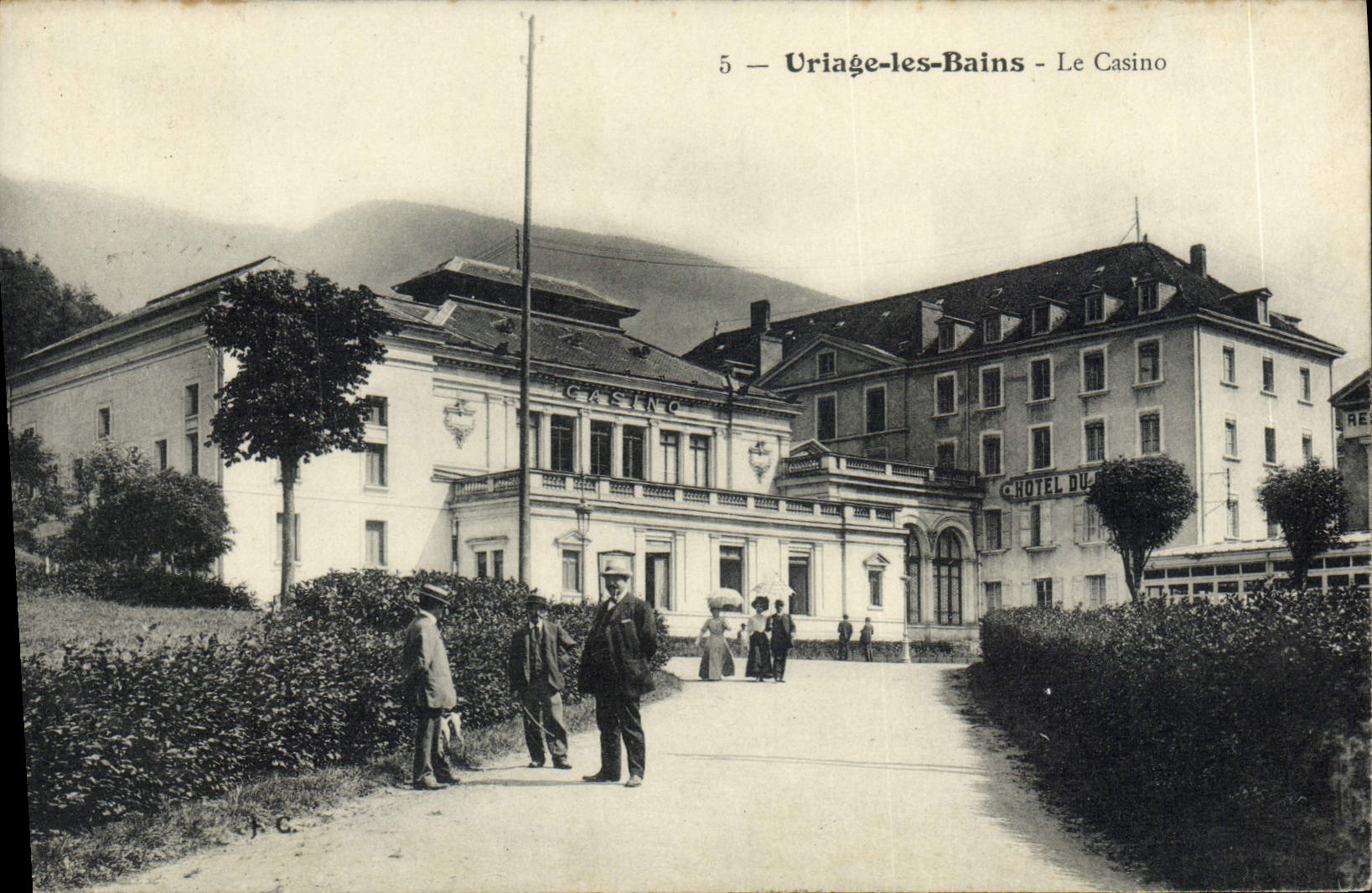 CPA Uriage Les Bains Le Casino