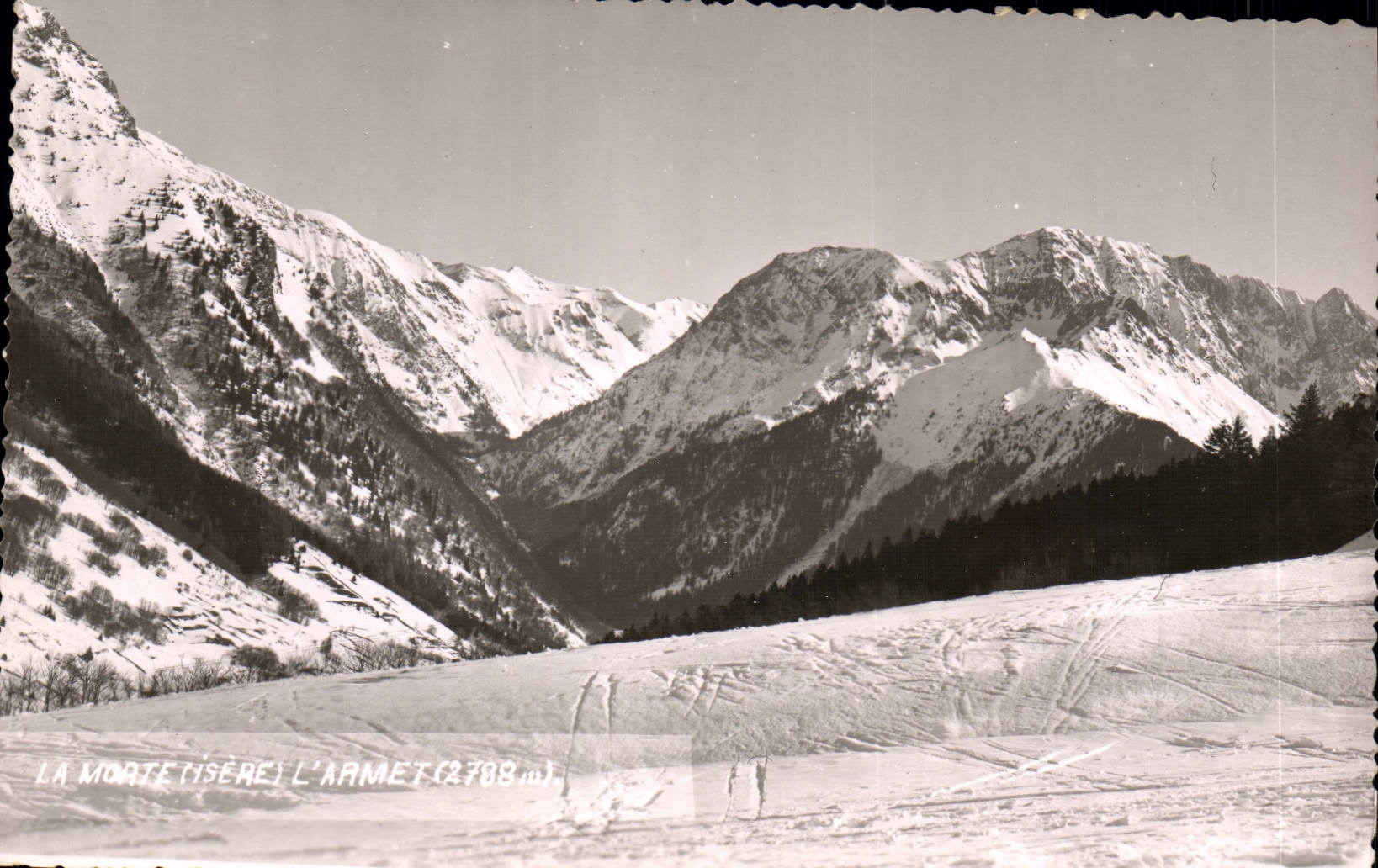 CPA La Morte L'Armet