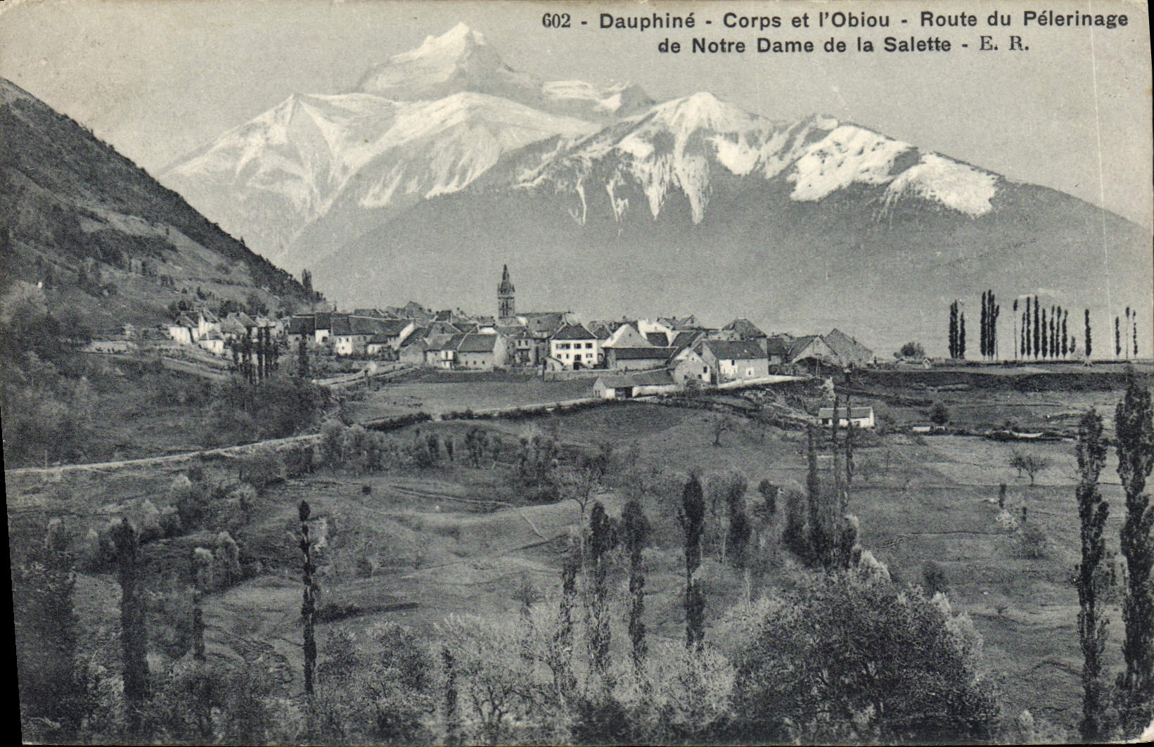 CPA Dauphine Corps Et I'Obiou Route Du Pelerinage