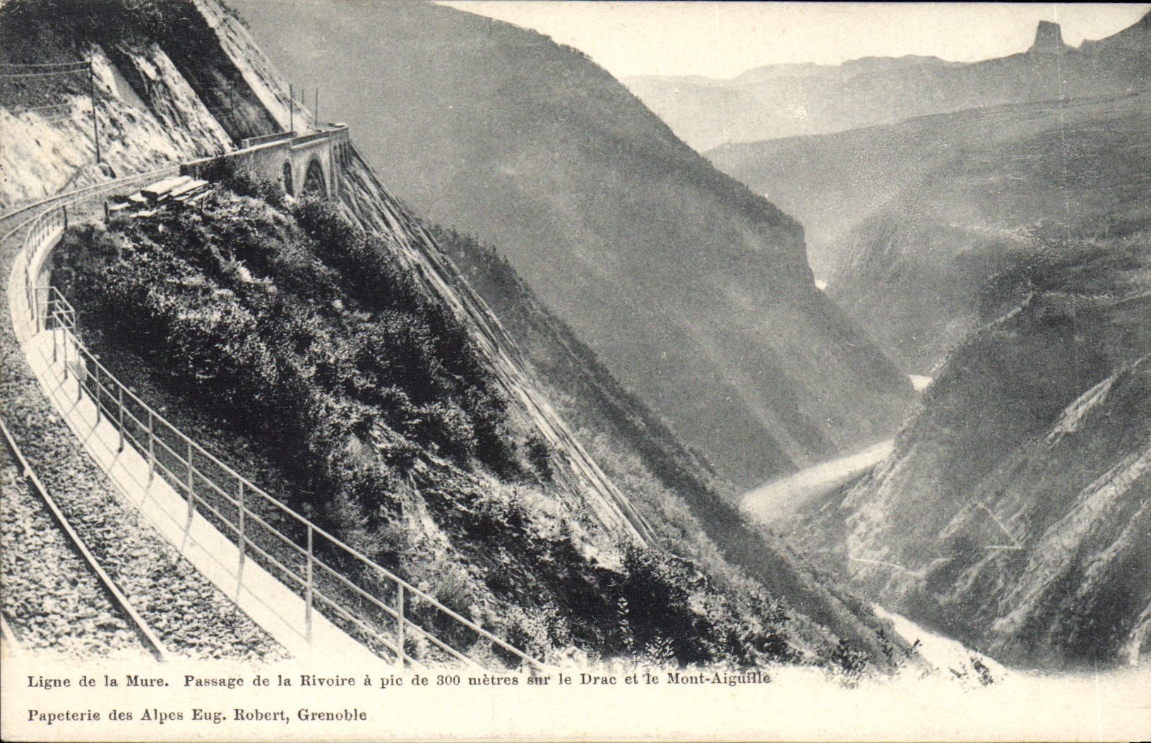 CPA Ligne De La Mure Passage De La Rivoire