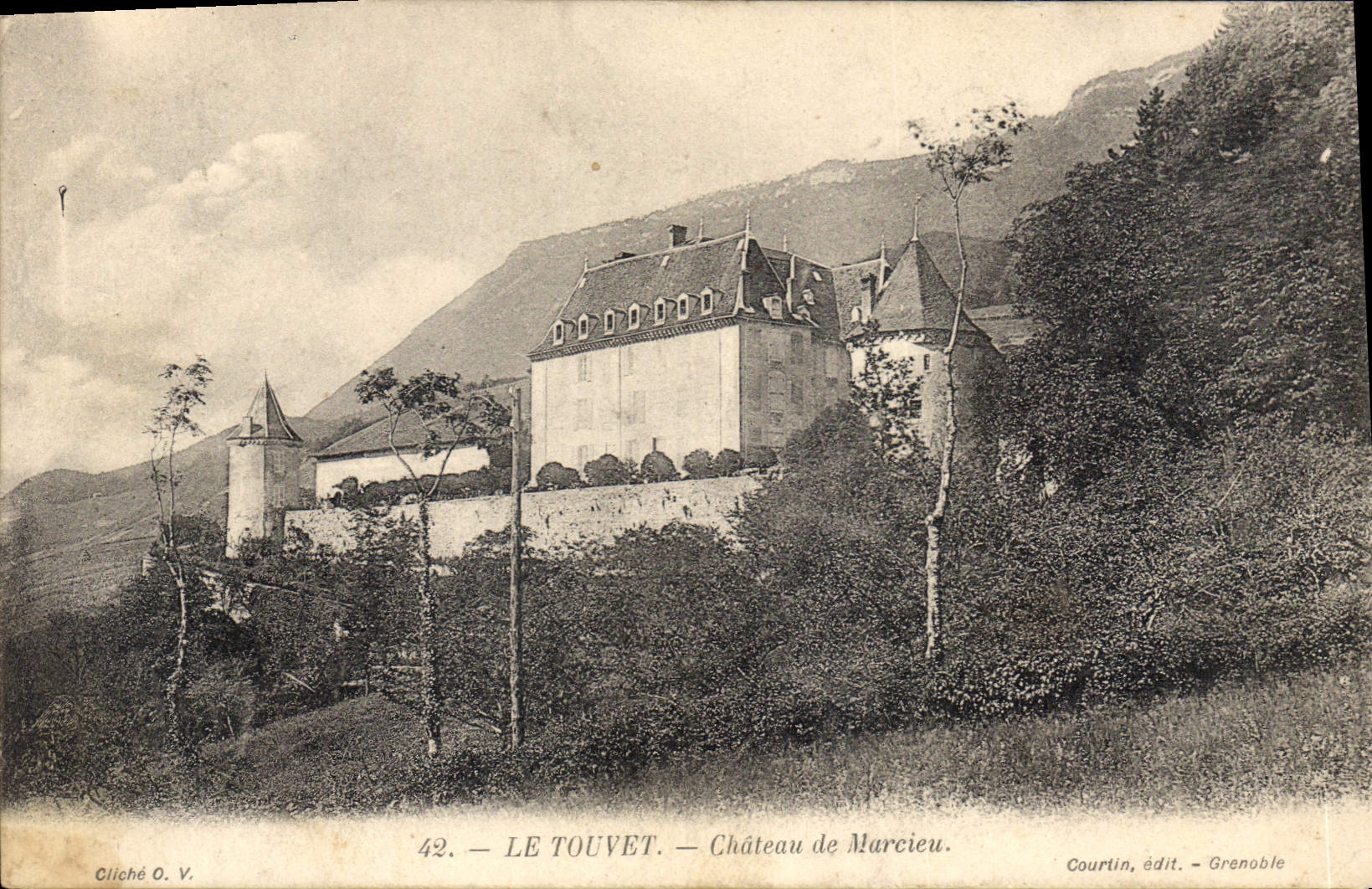 CPA Le Touvet Chateau De Marcieu