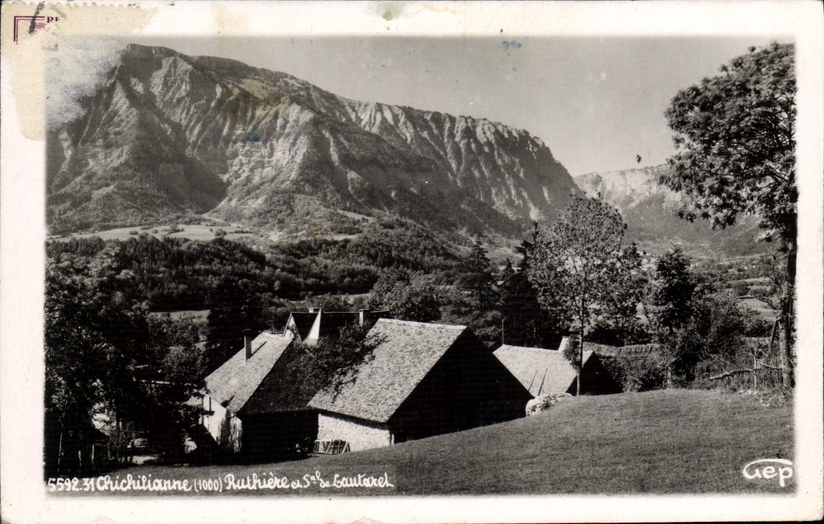 CPA Chichilianne Ruthiere Cauterel