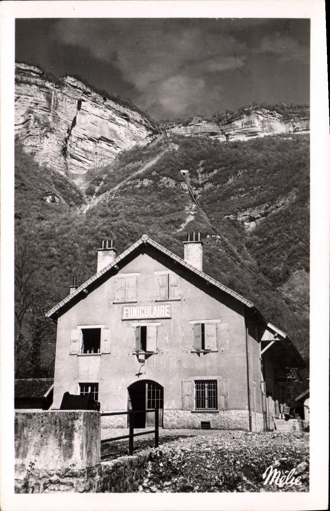 CPA Saint Hilaire Du Touvet Le Funiculaire