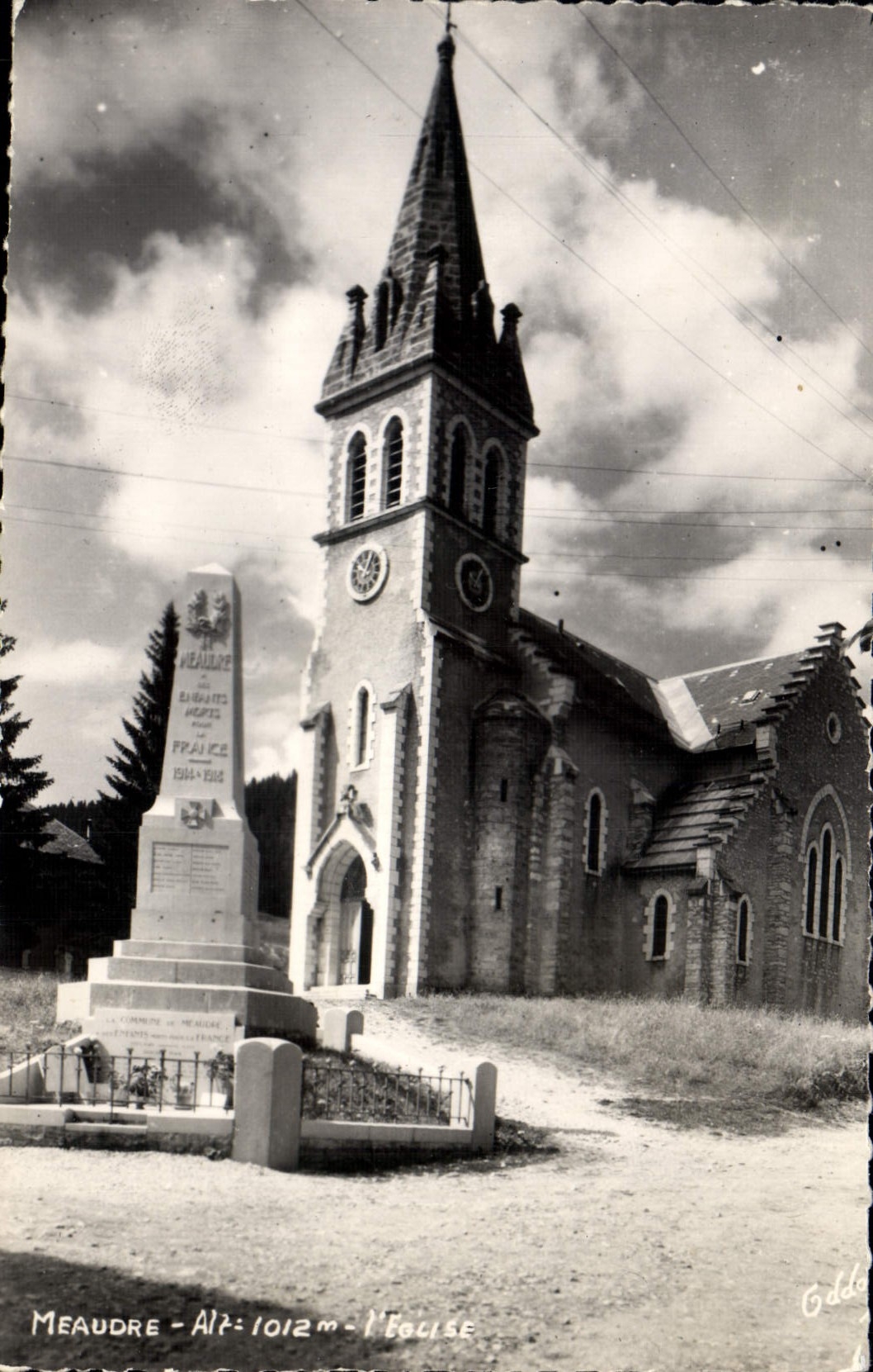 CPA Meaudre I'Eglise