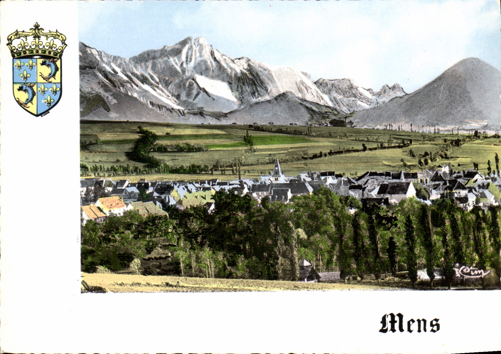 CPSM Mens Et Le Grand Ferrand