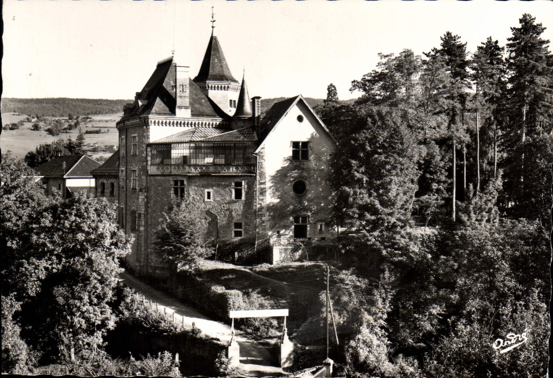 CPSM St Geoire En Valdaine Chateau De Clermont