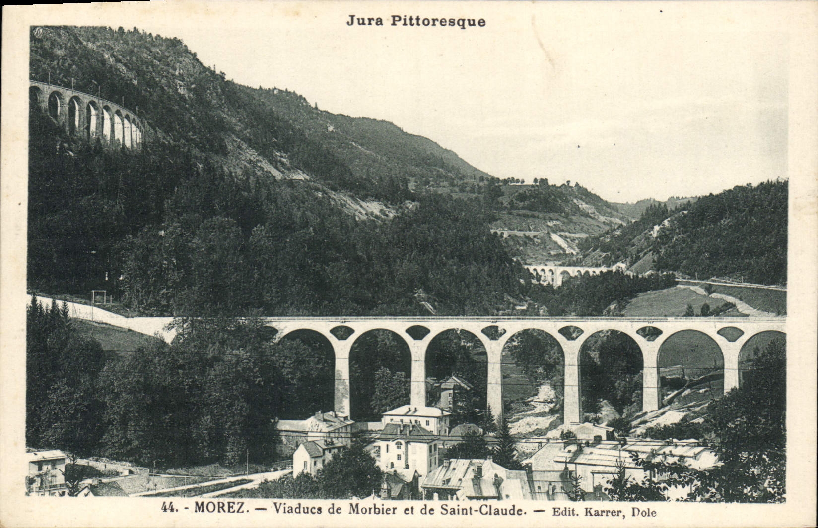 CPA Morez Viaducs De Morbier Et De Saint Claude