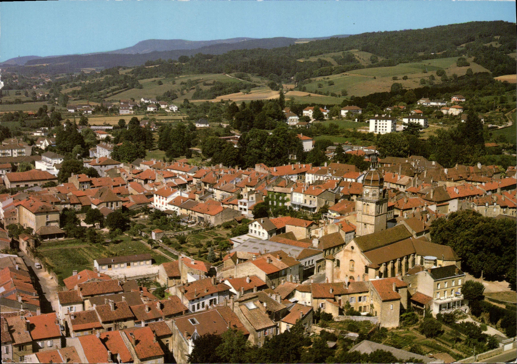 CPSM Saint Amour Vue Generale