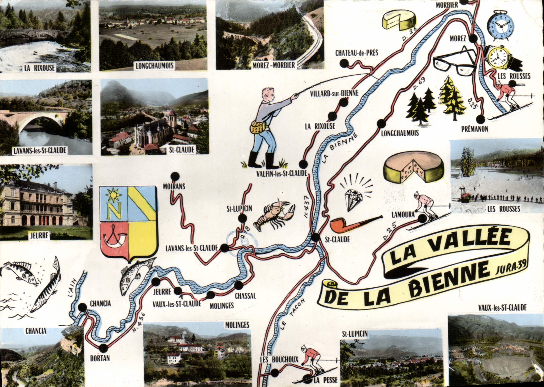 CPSM La Vallee De La Bienne