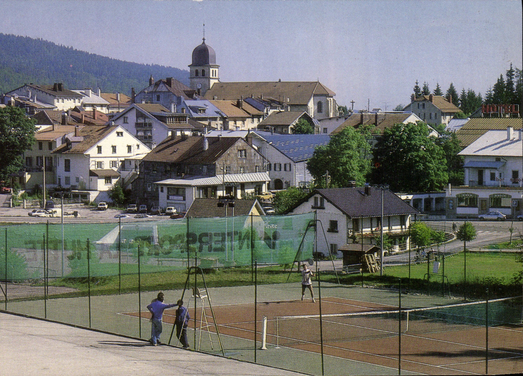 CPSM Les Rousses Les Tennis