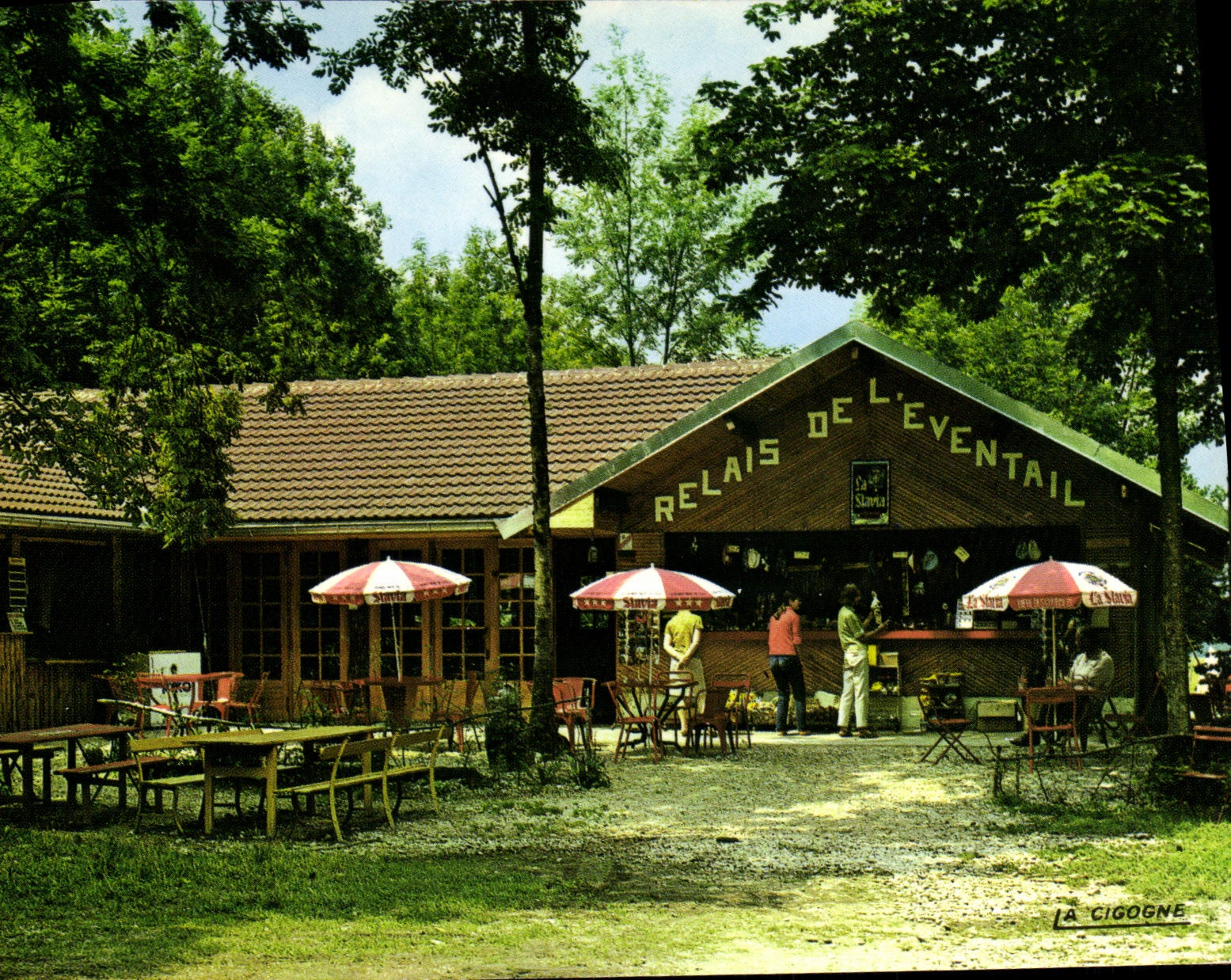 CPSM Les Cascades Du Herisson Relais De I'Eventail