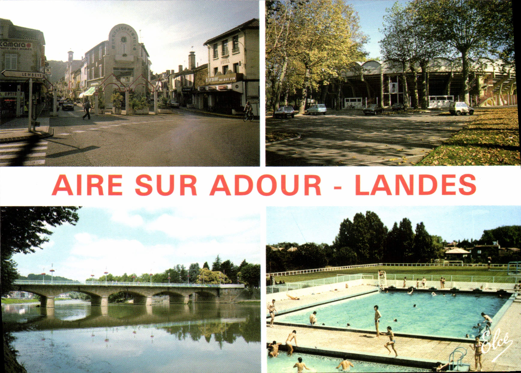 CPSM Aire Sur Adour Landes
