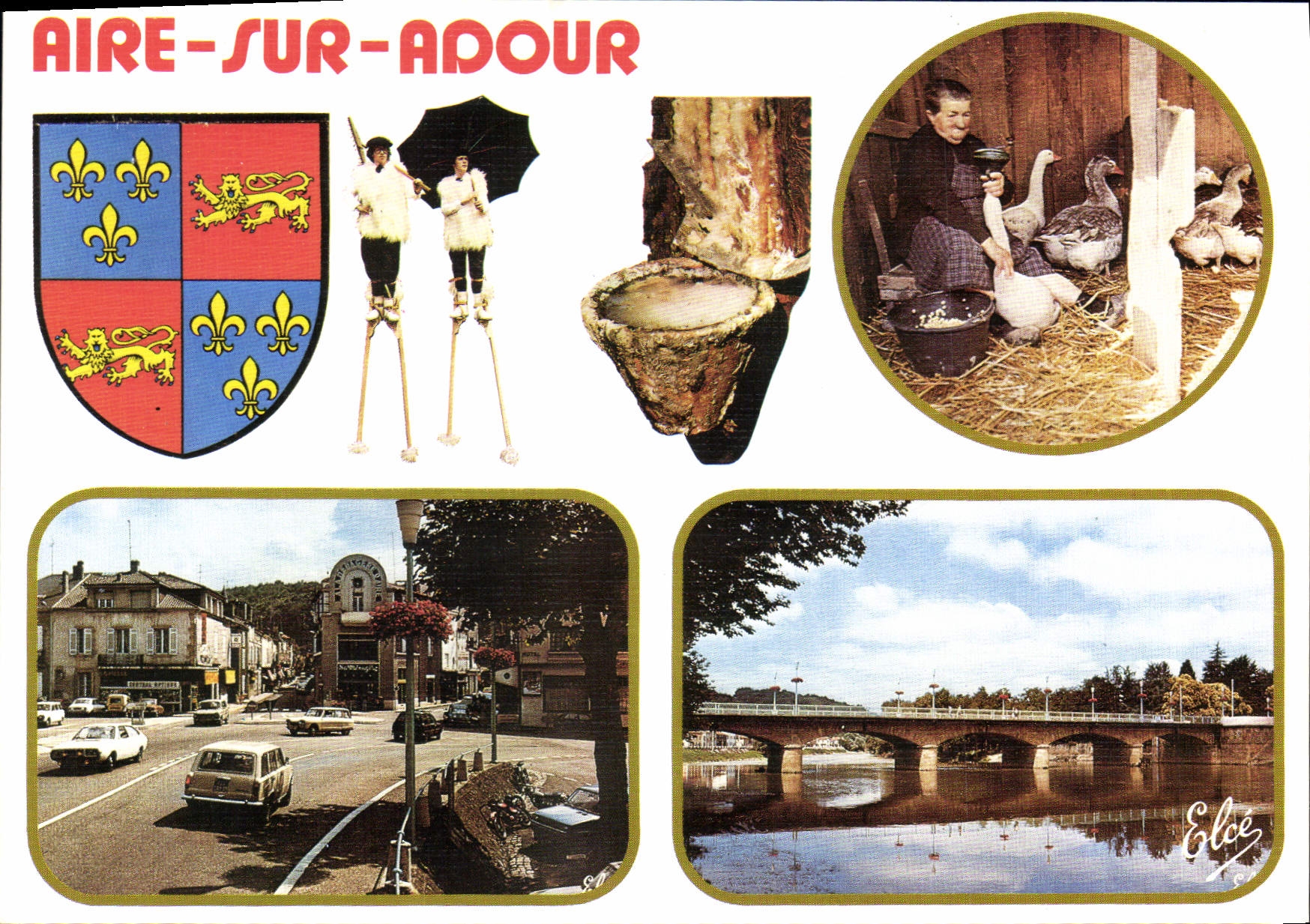 CPSM Aire Sur Adour Capitale Du Foie Gras