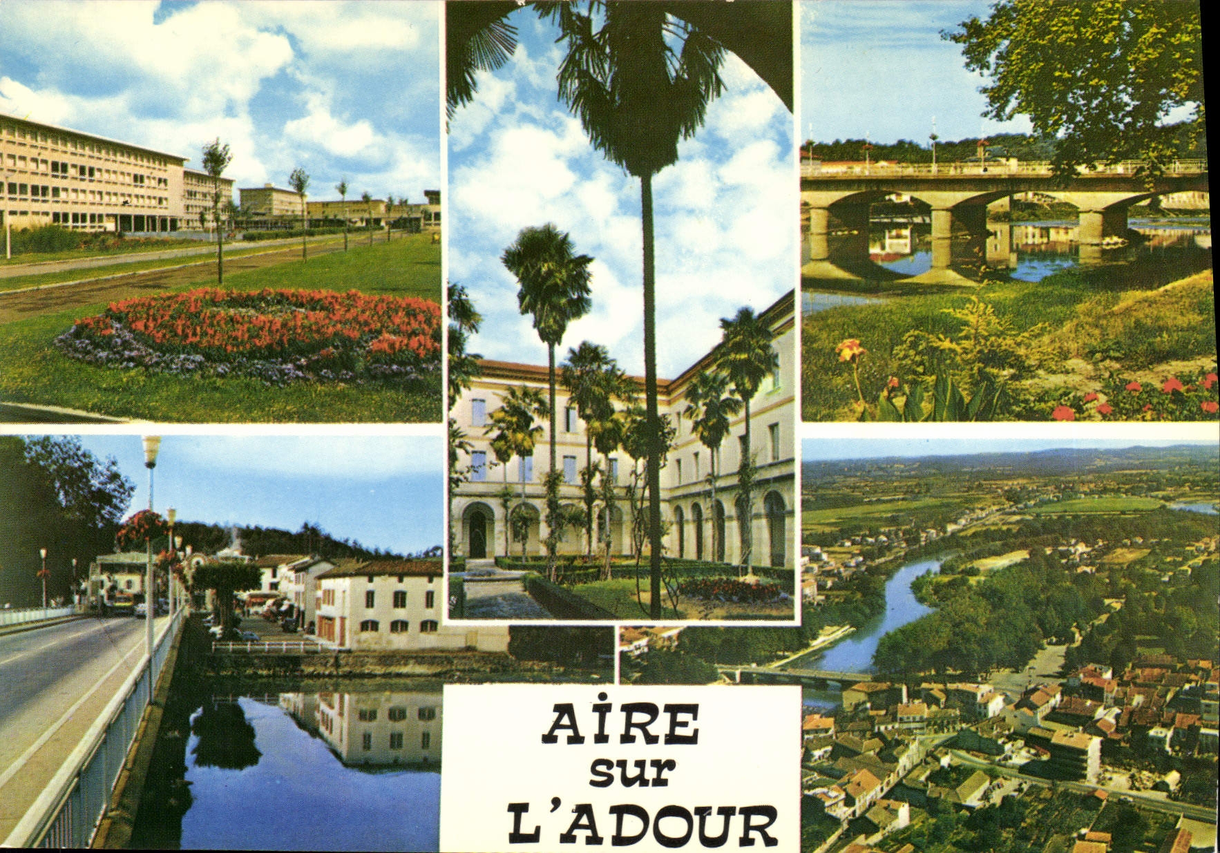 CPSM Aire Sur Adour Le Lycee Le Centre De Cure Jean Sarrailh